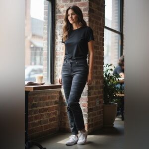 Sanctuary Navy Camo Skinny Jeans